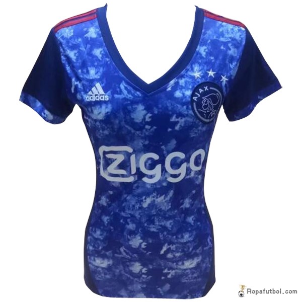 Camiseta Ajax Replica Segunda Ropa Mujer 2017/18